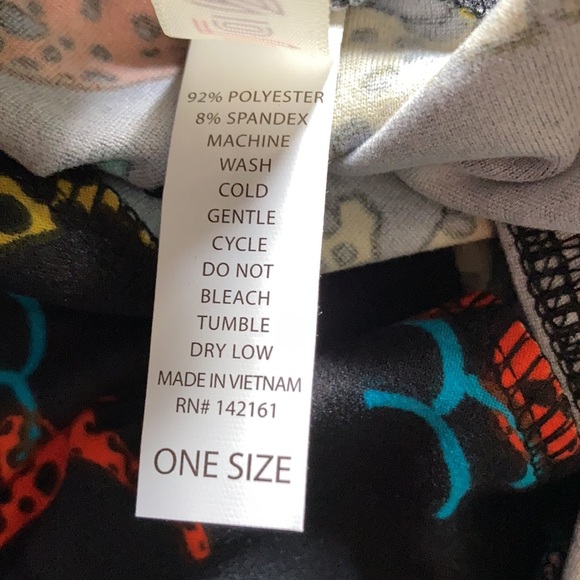One Size Jaguar LuLaRoe Leggings - Picture 4 of 4